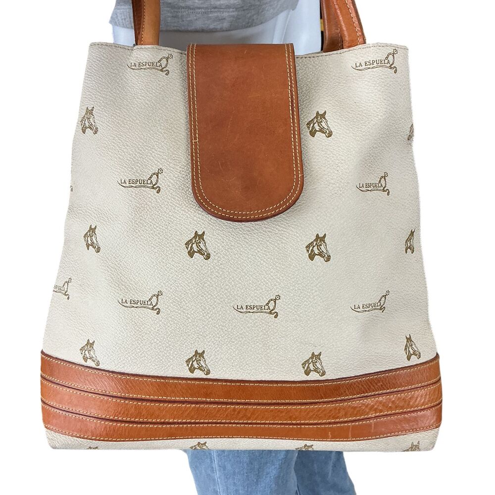 La Espuela Equestrian Bag by Pena Ramirez Leather Horse Riding Handmade Spain - Picture 4 of 15